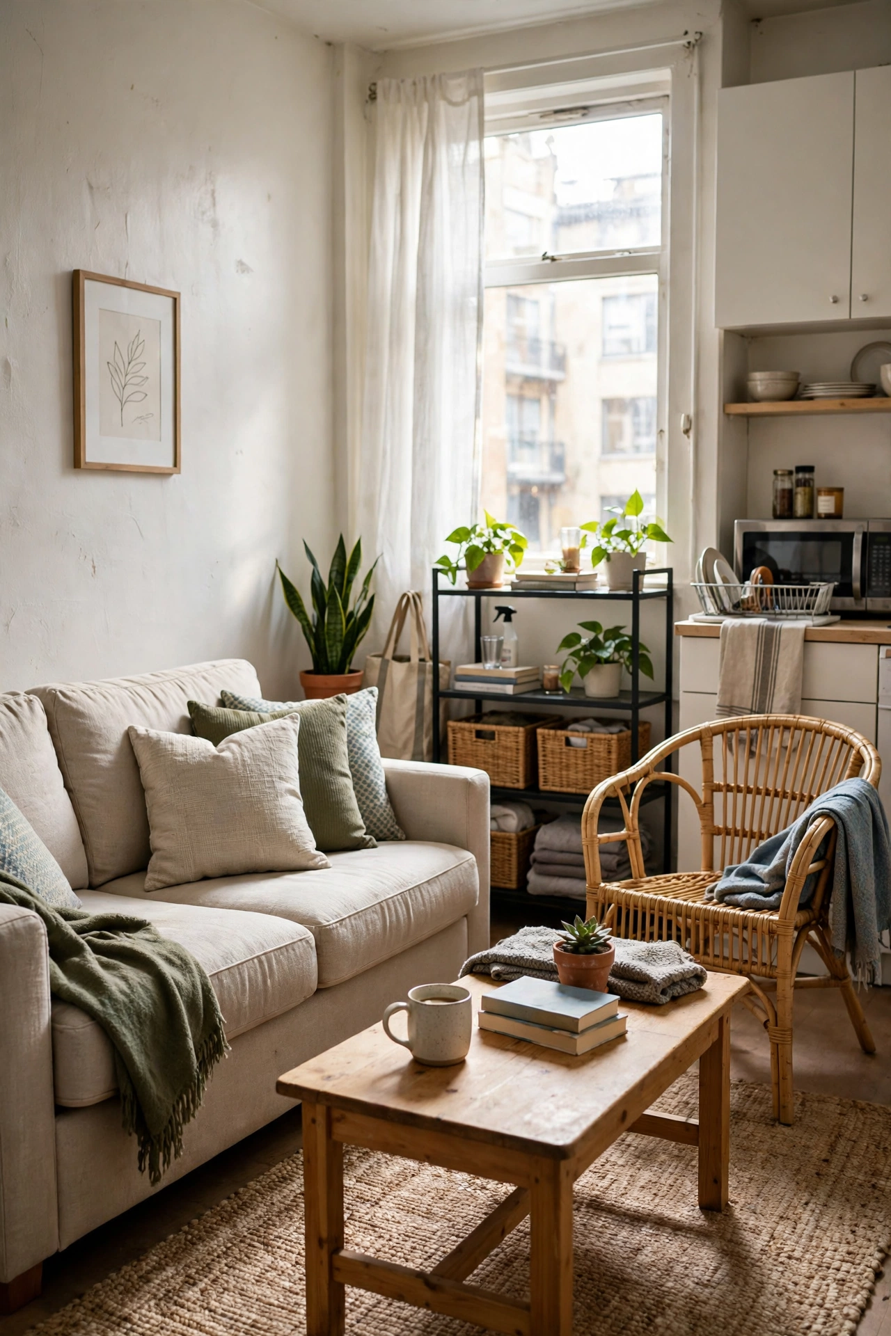 Budget apartment rearranged