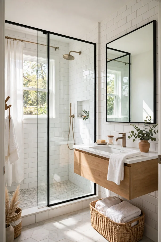 14 Small Bathroom Ideas to Make Tiny Bathrooms Feel Bigger